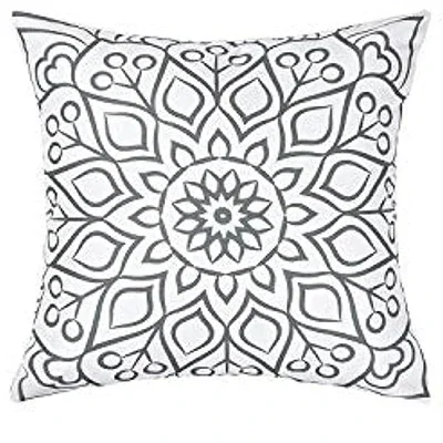 45X45cm Cushion Cover Short Plush Soft Pillow Cover Outdoor, Used for Sofa Or Accommodation, Gray Autumn pillowcase