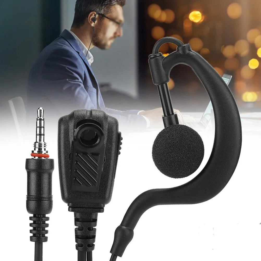 Walkie Talkie Headset IP54 Waterproof Earpiece for ICOM IC-M33 M25 M34 Ham Radio