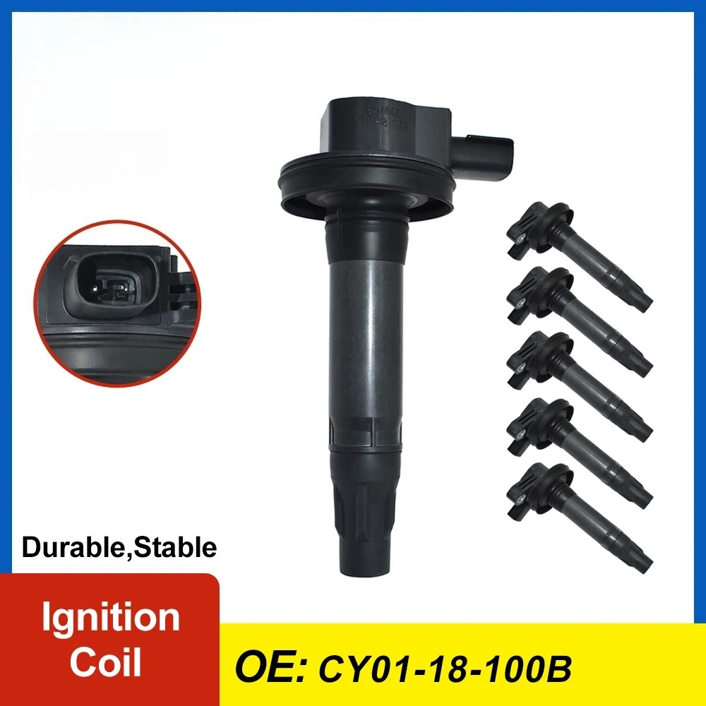 

Катушка зажигания CY01-18-100B CY0118100B 1/6 шт. для Mazda CX-9 2007-2015, Mazda 6 2009-2013 3.7L 3726CC, автозапчасти
