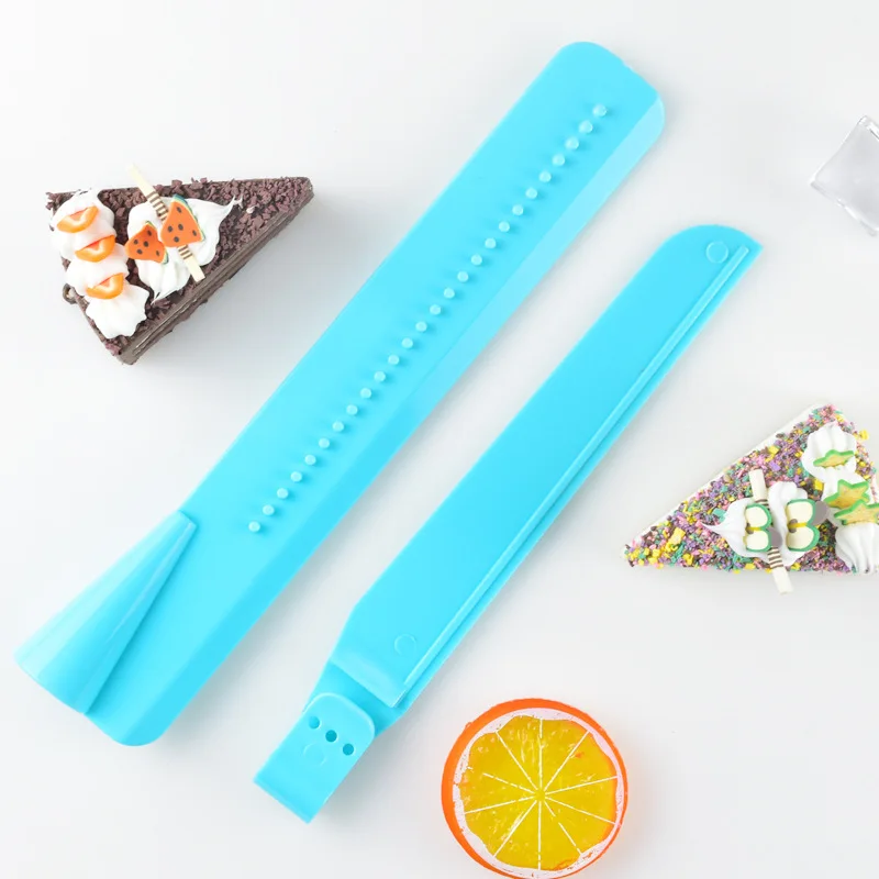 Cake Scraper Smoother Adjustable Fondant Spatulas Cake Edge Smoother Cream Leveling Device DIY Baking Tools Cakes Pastry Spatula