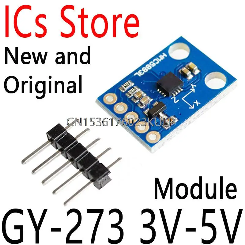 HMC5883L Triple Axis Compass Magnetometer Sensor Module For Arduino Three Axis Magnetic Field Module GY-273 3V-5V