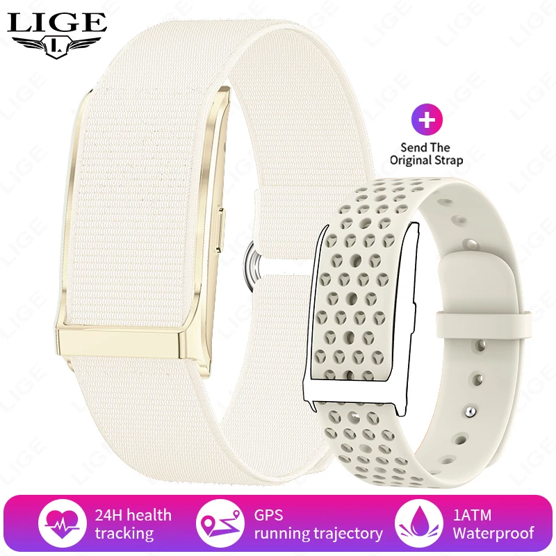 Nieuwe Sport Fitness Tracker Smart Armband Hartslag Bloeddrukmeter Stappenteller Oproepherinnering Smartwatch Band voor Heren Dames
