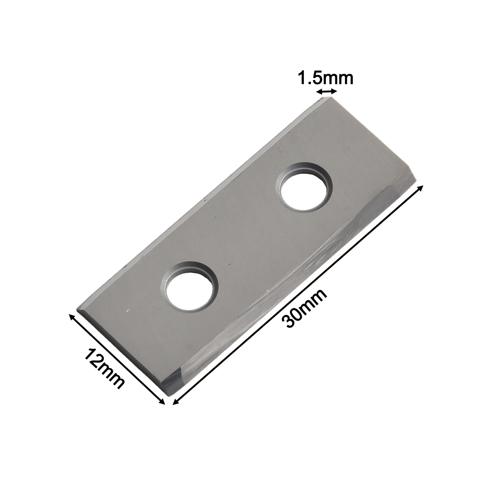 Set of Ten Solid Carbide Inserts with Edges at a Precise 35 Degree Angle to Optimize Your For Woodworking Tasks