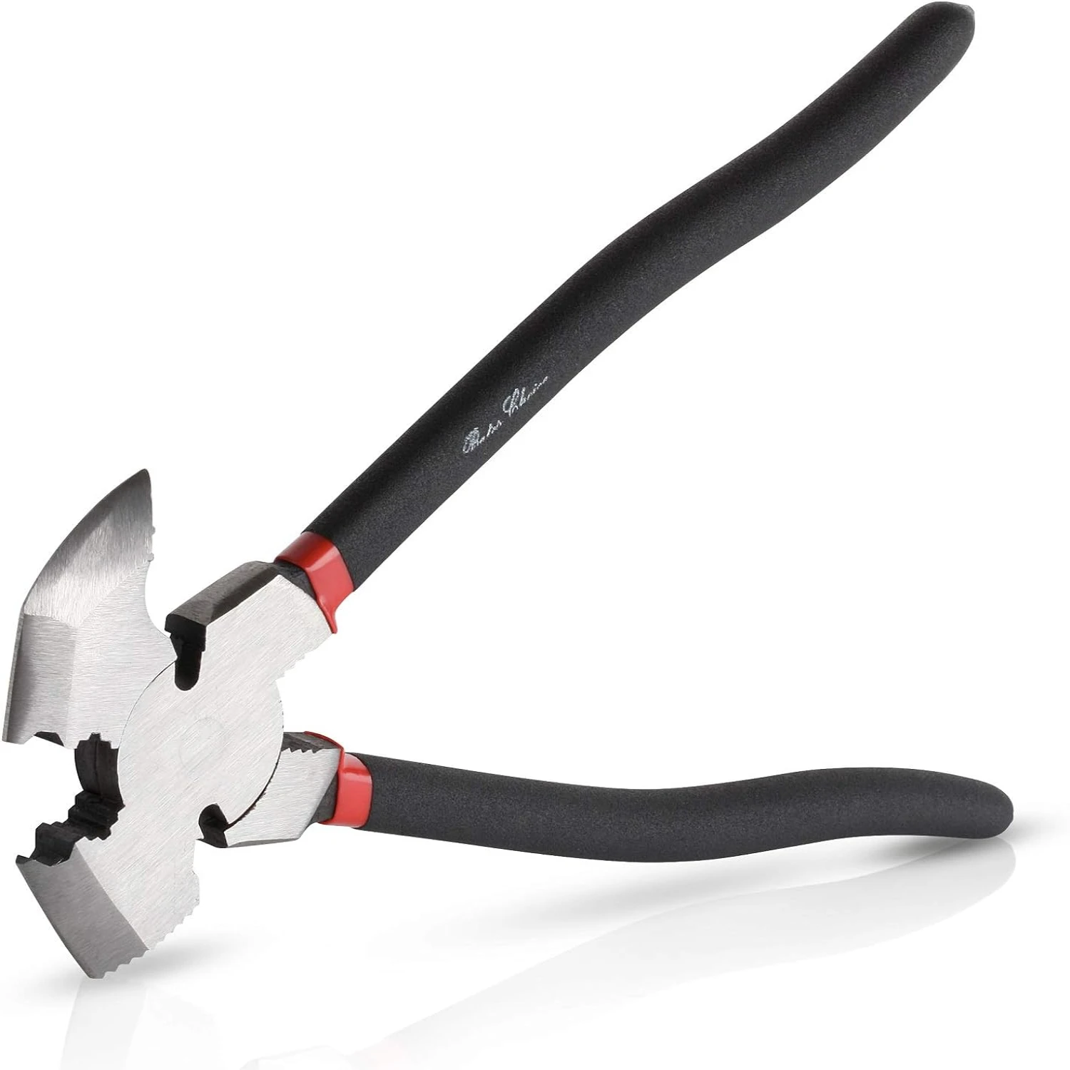Versatile Heavy Duty 10-Inch Essential Multi Tool Fence Pliers for DIY and Professional Fencing - Perfect for Barbed Wire, Cutti