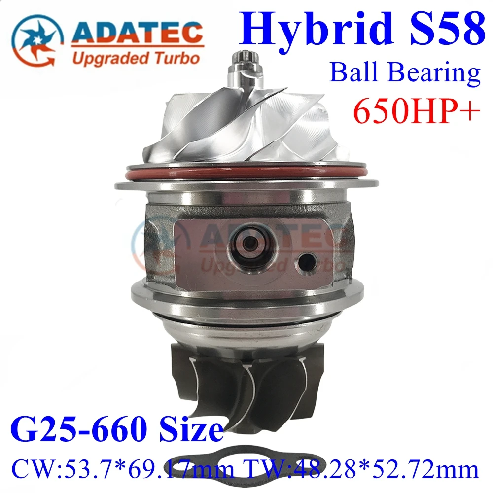 

8054872 Upgrade S58 Turbo Cartridge Ball Bearing 650HP 8054873 11658054872 11658054873 For BMW M4 G82 M3 G80 X3M F97 X4M S58