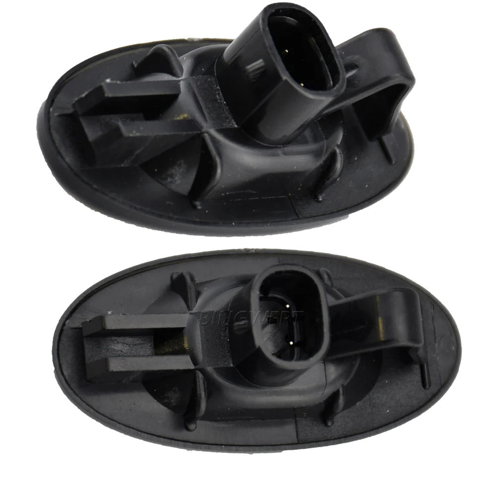 2Piece LED Dynamic Flasher Repeater Blinker Lamp For Mazda 2 3 5 6 GG GY MPS BT-50 MPV II Dynamic Turn Signal Side Marker Lights