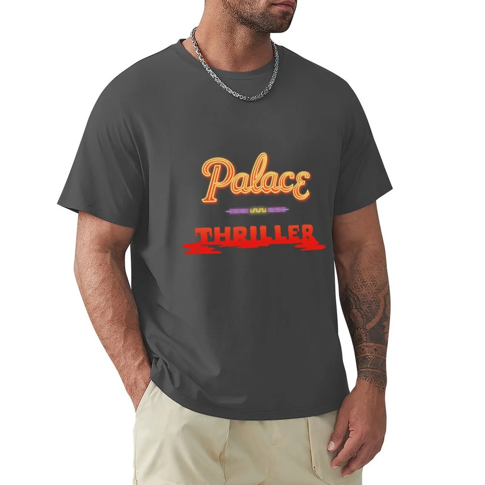 THRILLER (Palace Cinema) T-Shirt customs summer clothes animal prinfor boys mens big and tall t shirts