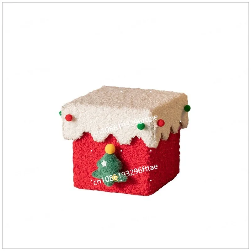 Christmas Eve Apple Gift Box Gifts Christmas Flannel Apple Box Shopping Mall Fruit Store Christmas Souvenirs