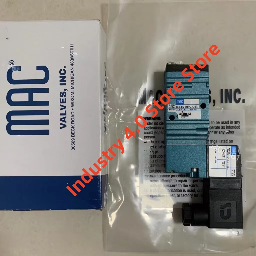 411A-B0A-DM-DDFJ-1JM 411A-BOA-DM-DDFJ-1JB baru dalam kotak katup elektromagnetik