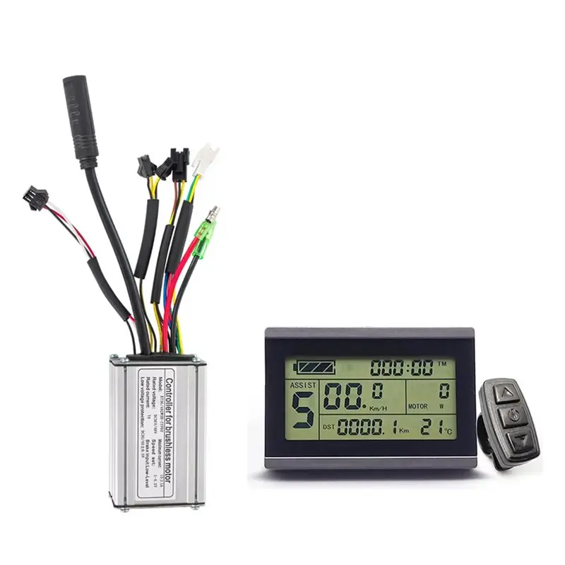 B23B 500W 22A KT Controller Brushless Motor + KT-LCD3 Display Kit Electric Bike Accessories For E-Bike Modifications Repair