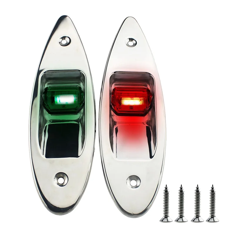 LED Two-Color Signal Lights Marine Universal Navigation Lights Navigation Lights Boat