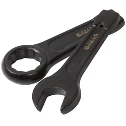 Slugging wrench industrial heavy single end slugging wrench slugging open end box wrench