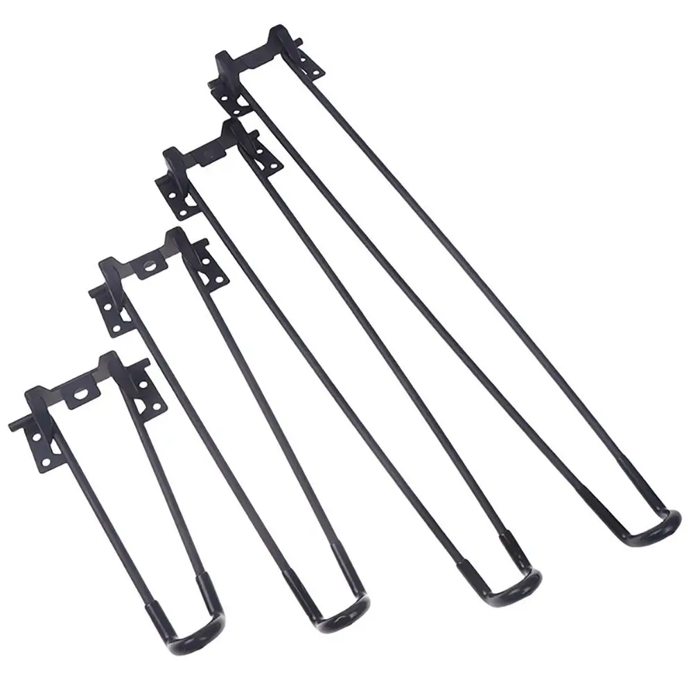 1/4Pcs 200/320/420/500mm Foldable Table Legs Metal DIY Support Furniture Legs Folding Table Replacement Legs
