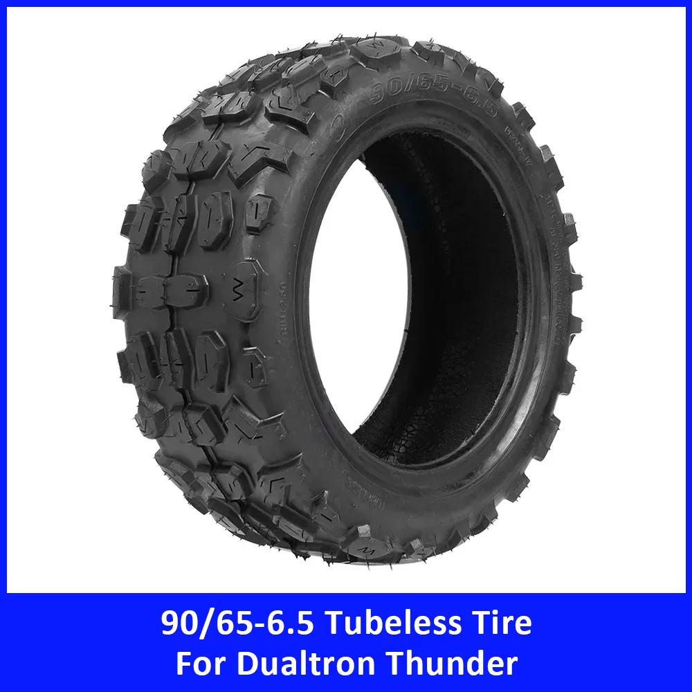 11Inch 90/65-6.5 Tubeless Tire for Dualtron Thunder for Speedual Plus Wear-resistant Vacuum Tyres Electric Scooter Accessories