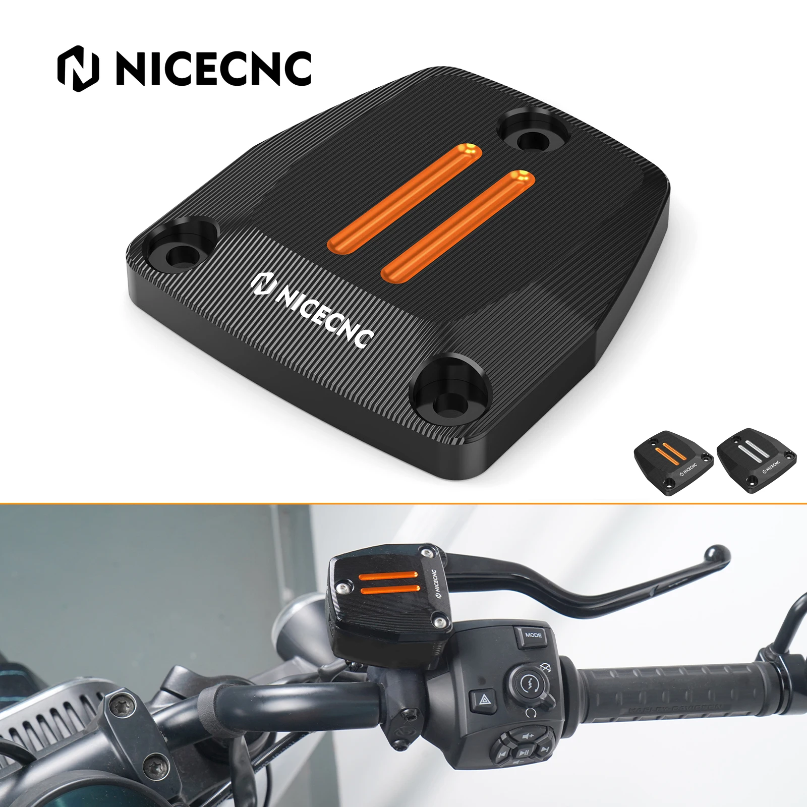 

For 21-24 Harley Sportster S RH1250S Brake Master Cylinder Cover for Harley Nightster RH975 22-24 Nightster Special RH975S 23-24