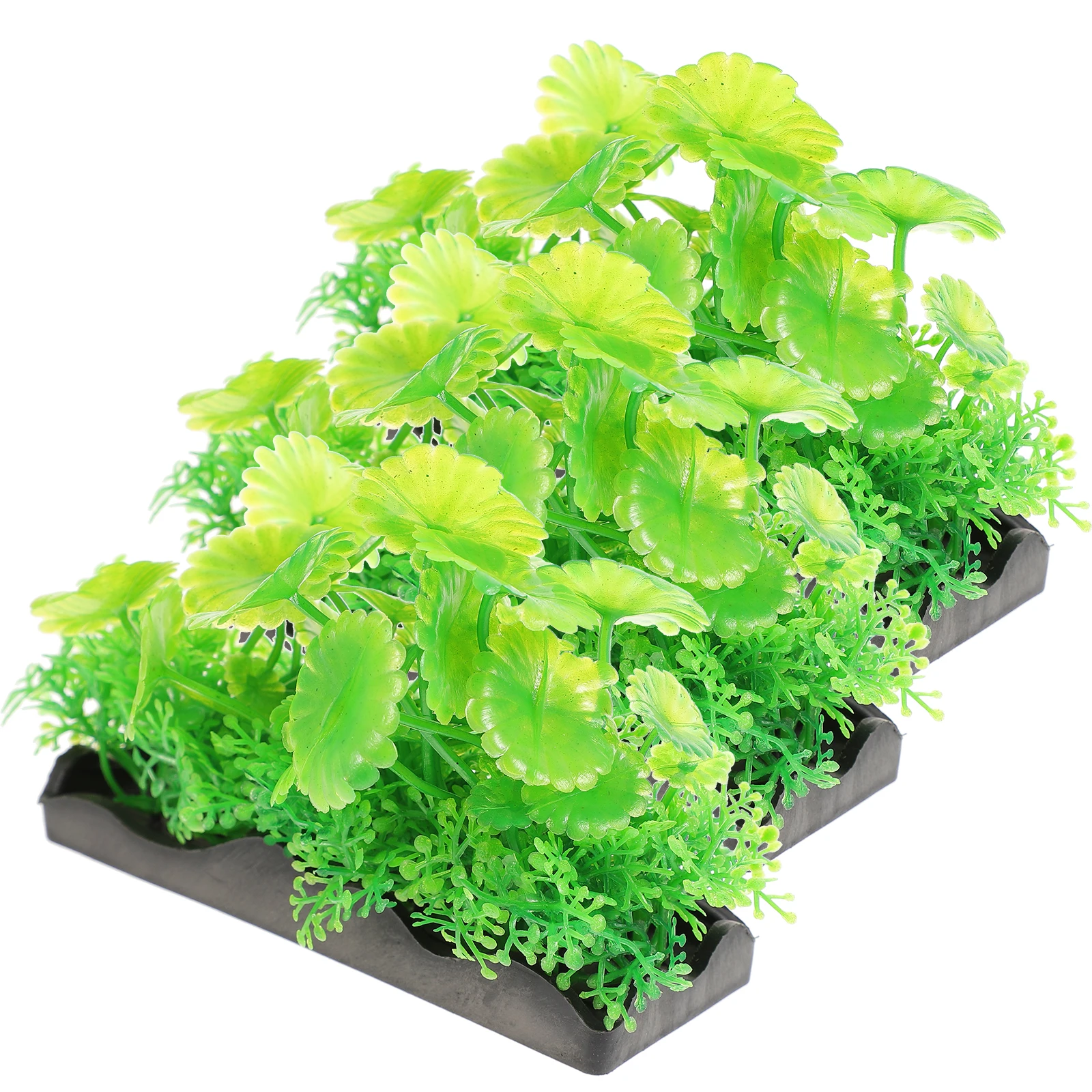 

3pcs Green Plastic Aquarium Plants Decorative Tree Twigs for Fish Tank Decoration Artificial Plant Accessories Aquatic Plants