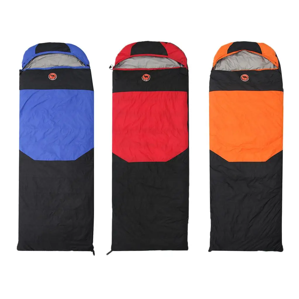 Zipper Single Sleeping Bags 1kg Eiderdown Temperature - 20 ℃ - 5 ℃ Lightweight