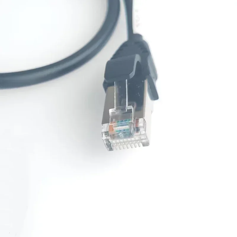 Rede Cabo De Extensão Com Assento Fixo, Ethernet, Ear Lock, Parafuso Do Painel, RJ45, CAT6