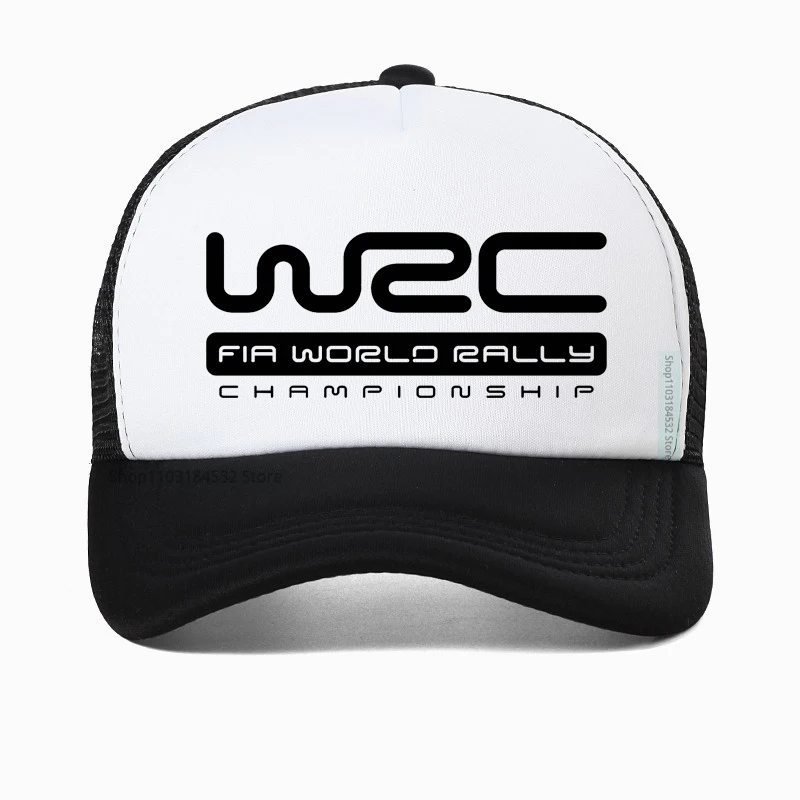

WRC World Rally Championship baseball cap outdoor sports Rally Car Racing hat Summer mesh breathable caps