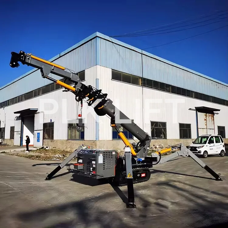 2ton 5ton 8ton Indoor Outdoor Electric Telescopic Spider Crane