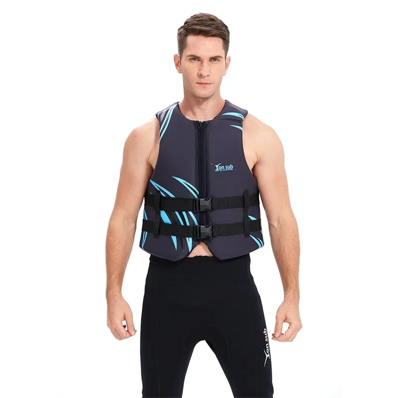 

Outdoor Adult Fishing Vest Big Buoyancy Water Life Jacket Ergonomic Design For Waterpark Snorkeling Drifting Motorboat