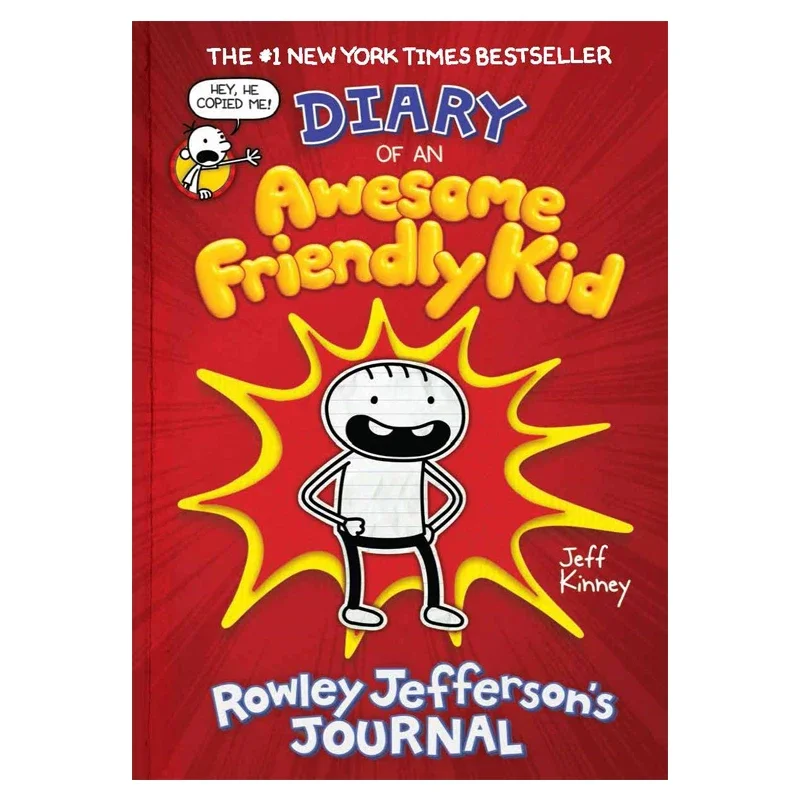 Diary of an Awesome Friendly Kid, Children's comic books aged 8 9 10 11 English books,Graphic Novels 9781419748202