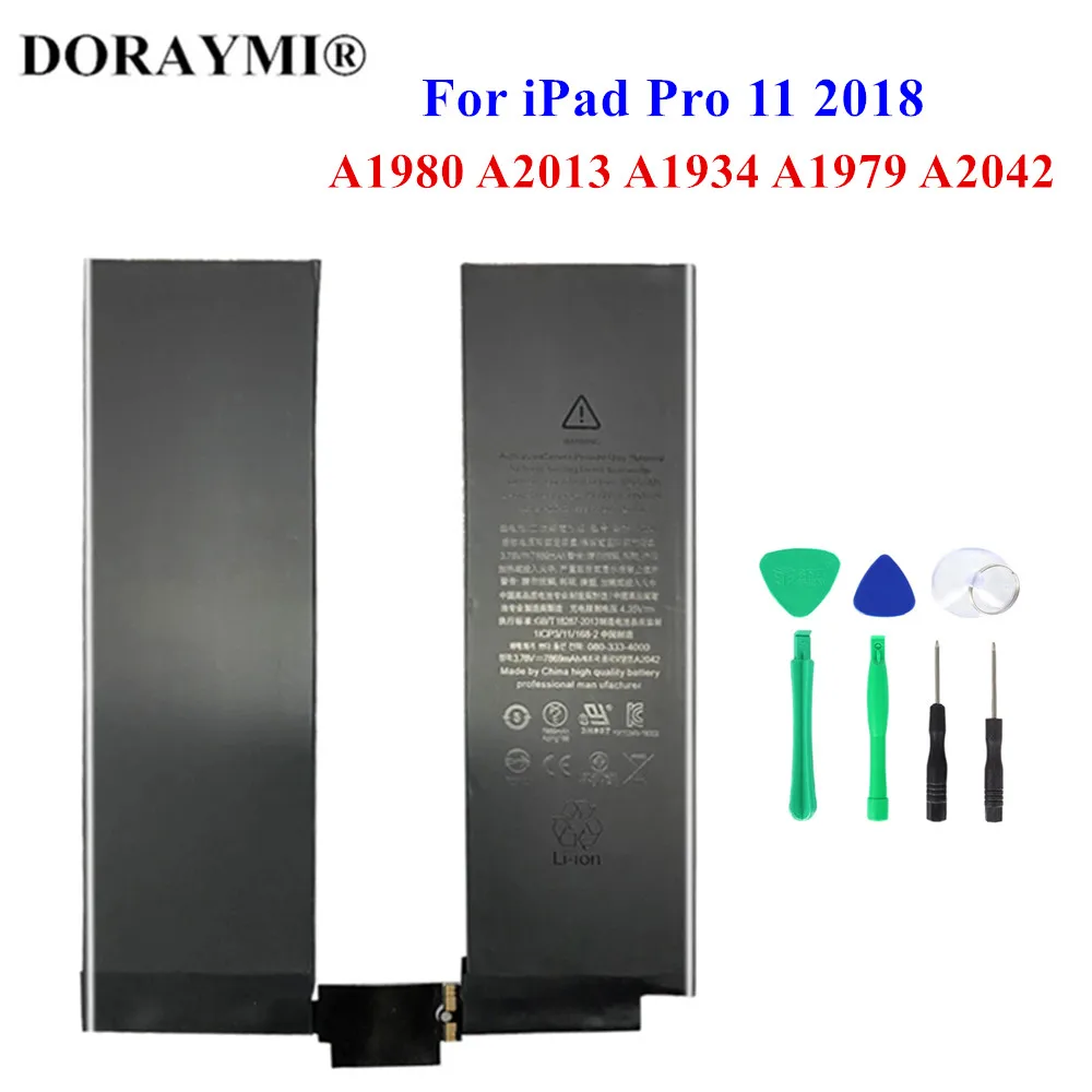 

Original Tablet Battery For iPad Pro 11 2018 1st A1980 A2013 A1934 A1979 A2042 2020 A2230 A2231 A2228 2rd 2th Batteries