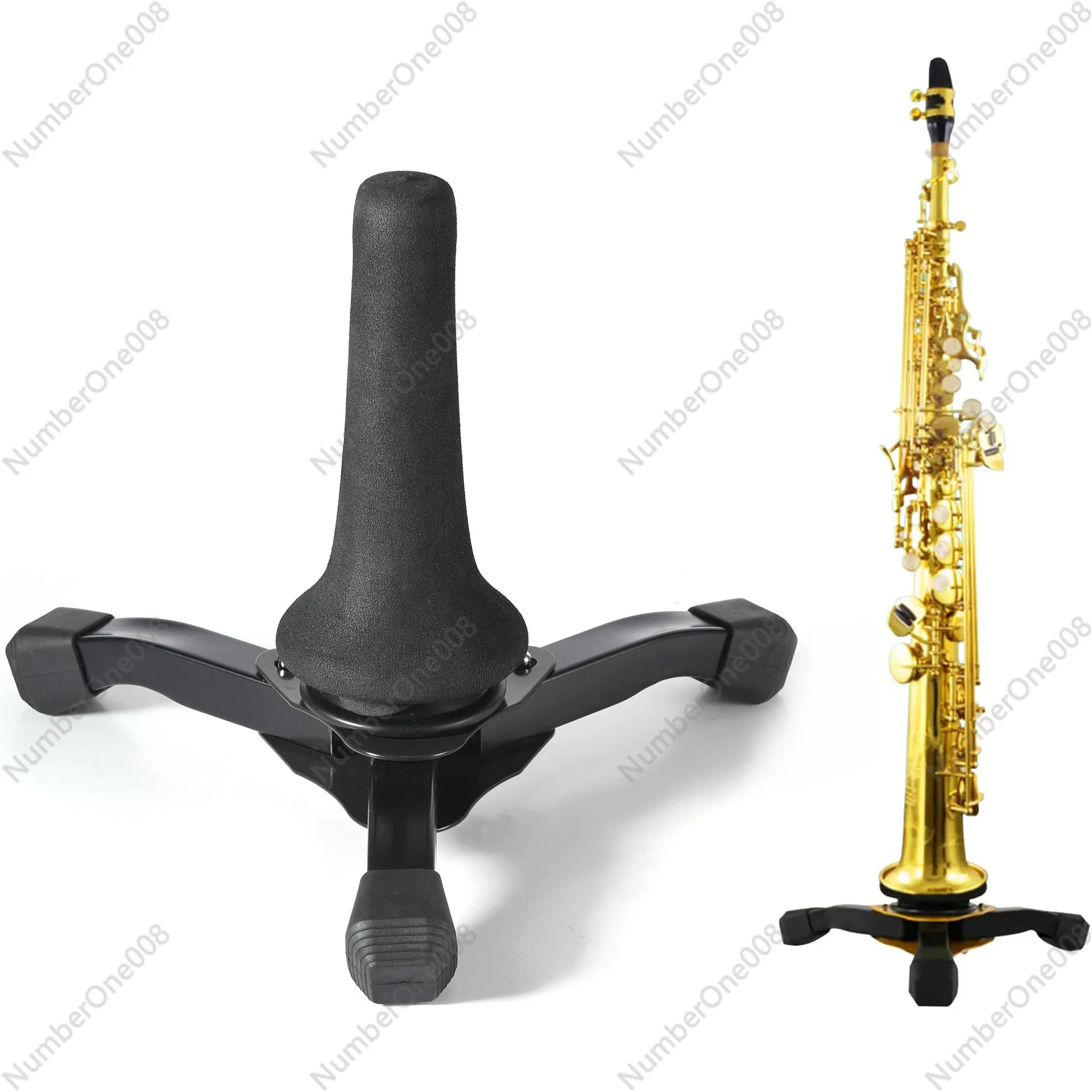 Folding Tripod Rack Rack Trumpet, Treble Saxophone, Clarinet Clarinet, Flute and Oboe