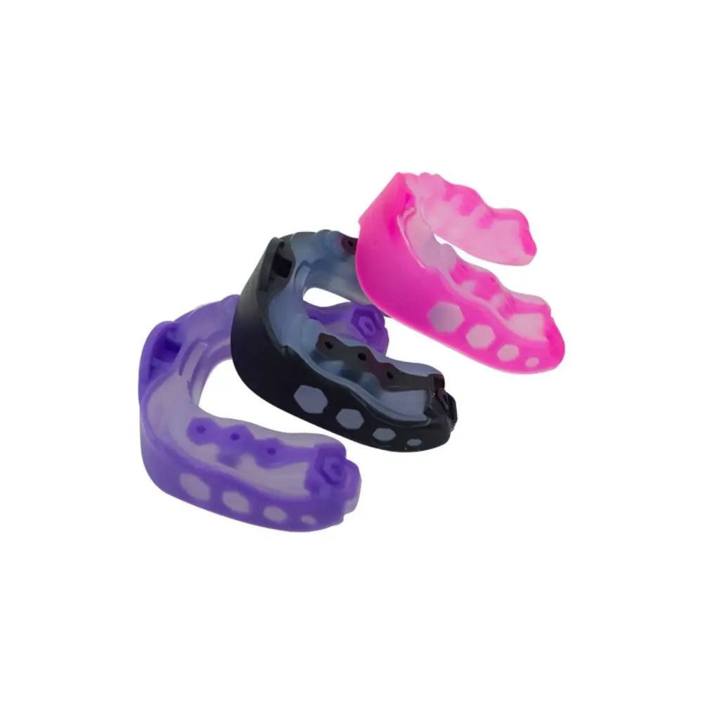 New Silicone Teeth Protection Blue Purple Pink Professional Mouth Guard Boxing Gum Shield Adult Kids