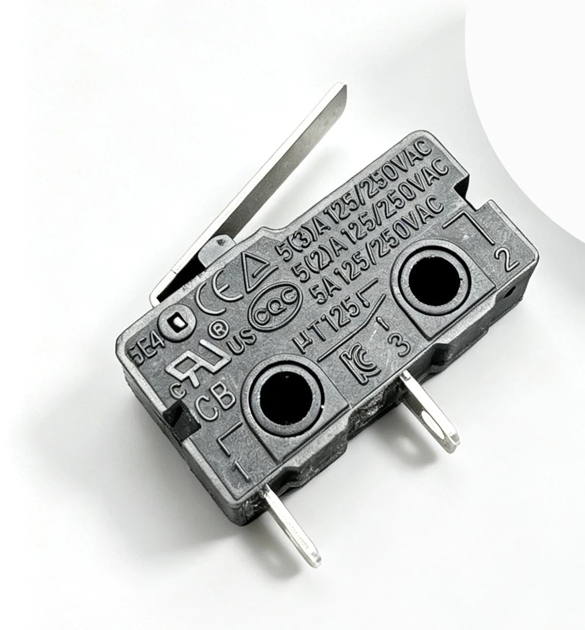 for SW312 Micro Switch 5A 250VAC Travel Limit 2Pin NO With Lever