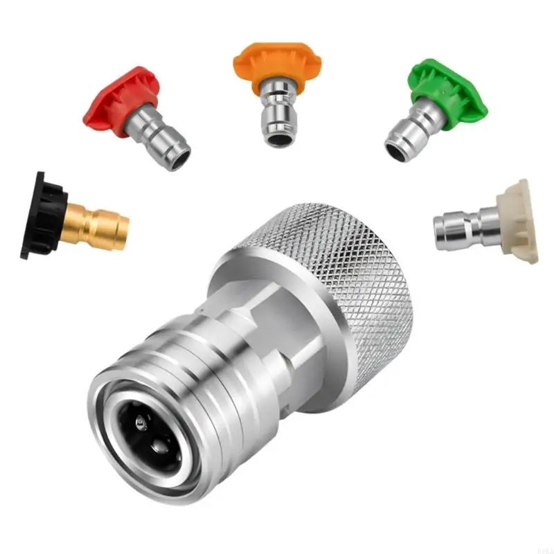   Quickly Connects Water Hose Nozzle Converter Small Pressures Washer Attachment
