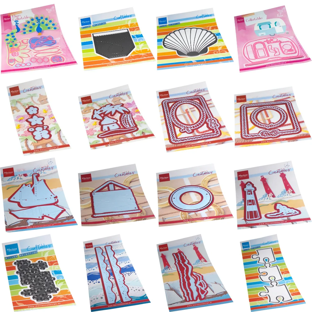 أغسطس 2023 جديد وصول المعادن قطع يموت DIY بها بنفسك سكرابوكينغ ألبوم صور النقش الزخرفية ورقة بطاقة الحرف يموت