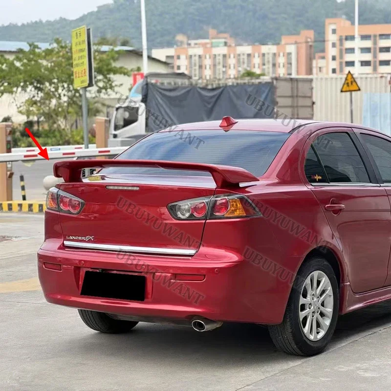 For LANCER EX Auto High Quality ABS Rear Lip Spoiler Trunk Boot Wing 1Pcs Car Styling For Mitsubishi LANCER Spoiler 2010-2016 view 2