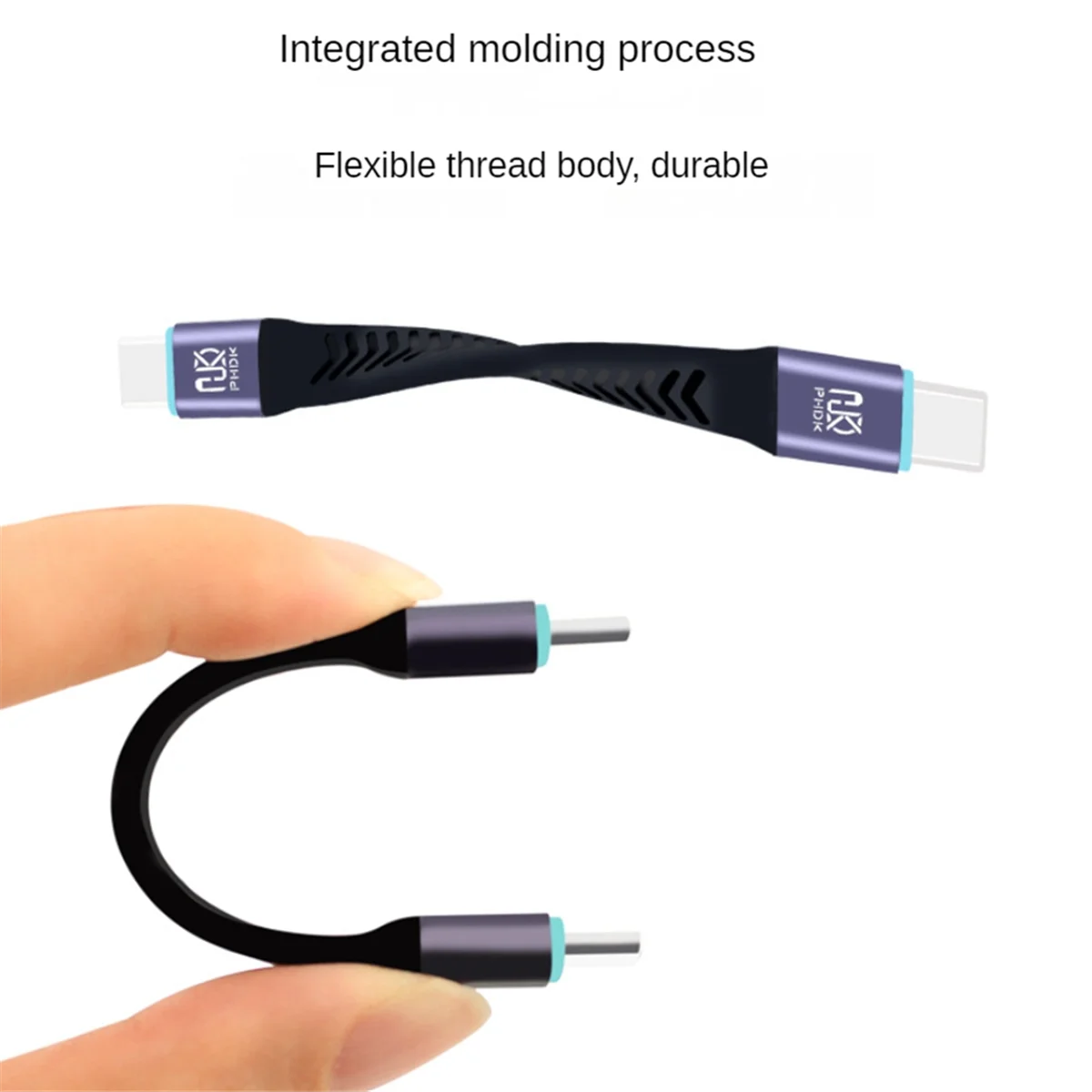 Type-C Cable Type-C to Type-C Cable USB3.2 Gen2 20Gbps Data Cable_N34R