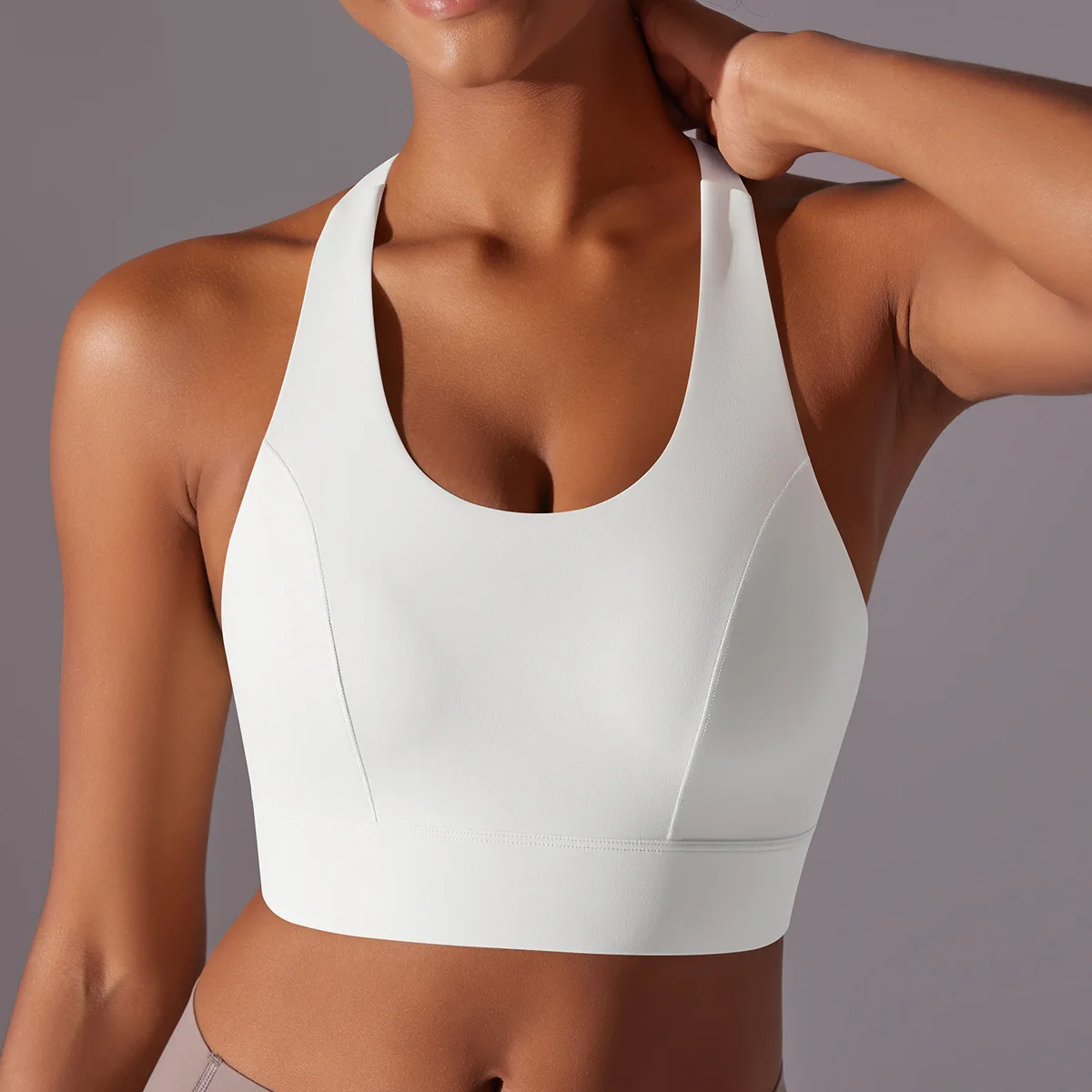 Soutien-gorge de sport push-up pour femme, haut de yoga, sous-vêtements d'entraînement, bralette de fitness, vêtements actifs