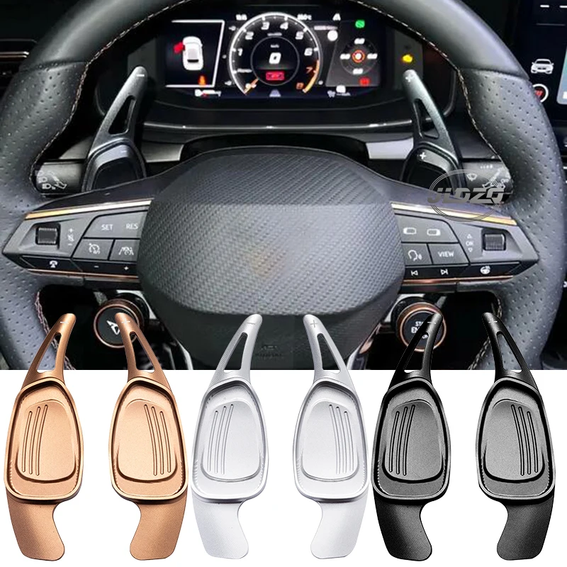 

Для Cupra Formentor LEON Ateca 2021 2022-2024 2025 автомобильные рулевые колеса переключения передач лопасти передач DSG удлинение алюминиевый сплав