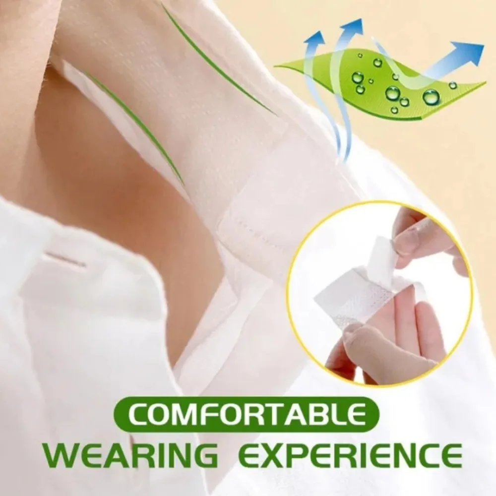 Collar Sweat Absorbing Pad Disposable Anti-dirty Self-Adhesive Tape Rolled for T-shirt Neck Collar Hat Anti-perspiration Sticker