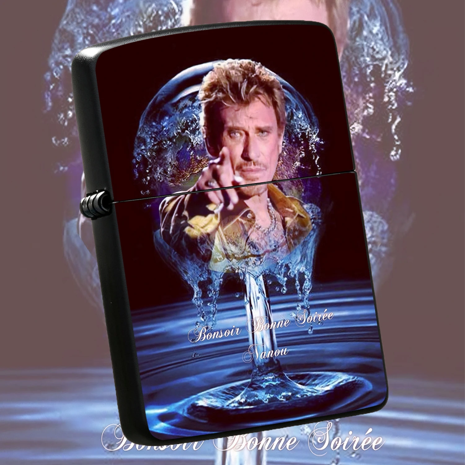 Creative Art Portrait Themed Portable Lighter, Atmospheric Desktop Carry-On Decor, Ideal Gift for Gatherings, Thoughtful Present for Friends, Exquisite Practical Collectible, Fits All Kinds of Daily Scenarios for Persona Humorous and intere