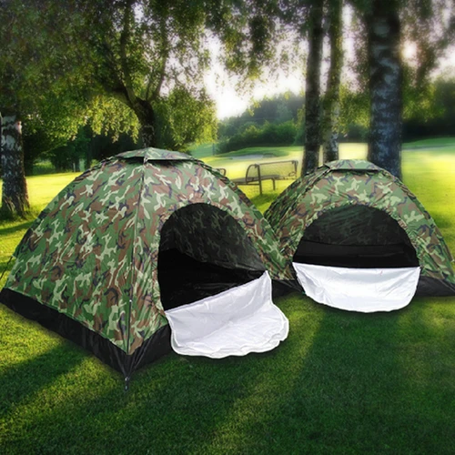 야외 캠핑 및 등산 텐트, 1 인 또는 다인용 사용, 위장 방수 및 자외선 방지 