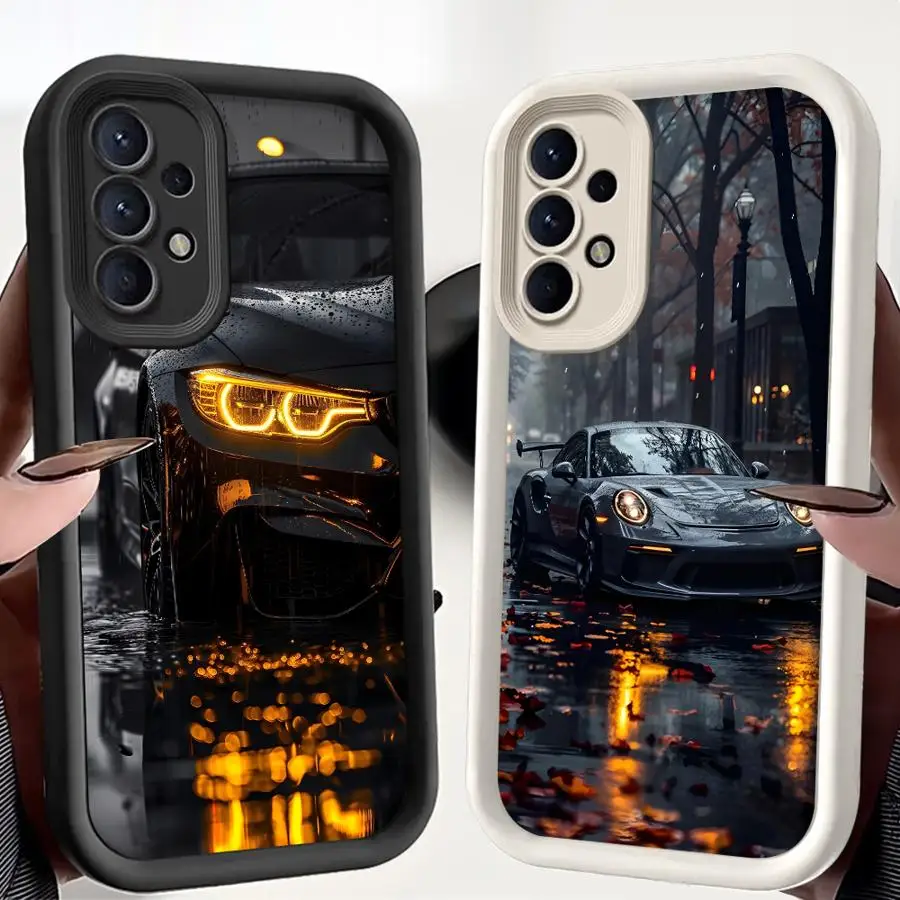 Street Supercars Hülle für Samsung Galaxy A53 A54 A55 A06 A51 A35 A73 A25 A15 A72 A71 A52 Soft Cover