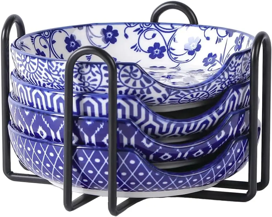 

Керамическая подставка для ложки с держателем, 4,8 дюйма, для плиты и кухонной столешницы