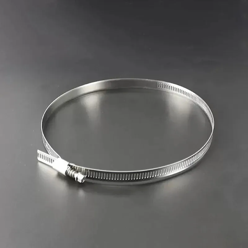 

304 Stainless Steel Exhaust Pipe Clamp Heavy Duty Hose Clamp for Automotive Exhaust System