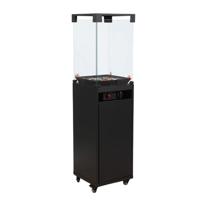 Factory Direct 8kW Portable Propane Gas Patio Heater 8kW Free-Standing for Outdoor Garden Terrace CE Approved