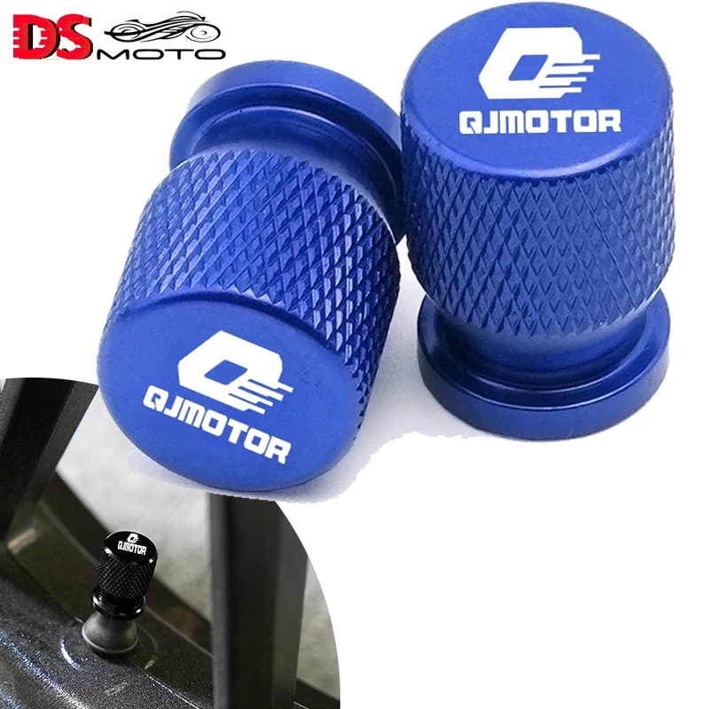 Newest 2pcs Motorcycle CNC Accessories Tire Valve Air Port Stem Cover Caps For QJMOTO QJ MOTO QJMOTOR SRT 800SX 800SRT SRT 800X