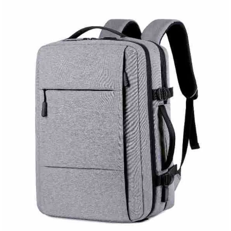 

Expansion backpack travel men's backpack large capacity high-end feeling backpack wear-resistant Oxford cloth men's computer bag