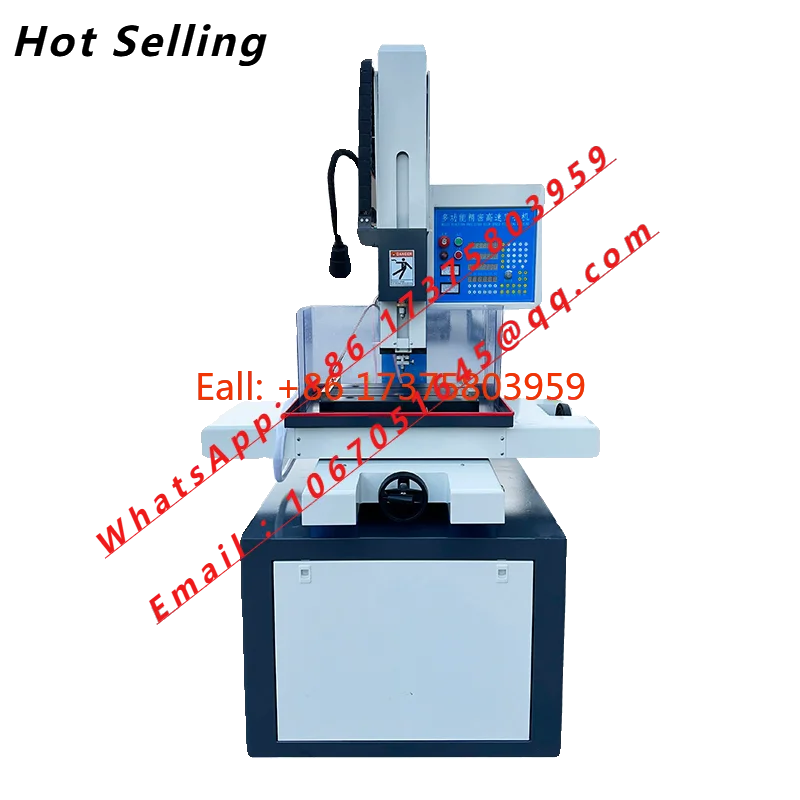 Electrical discharge machining (EDM) CNC drilling machine, fine hole EDM programming, wire cutting small drilling machine