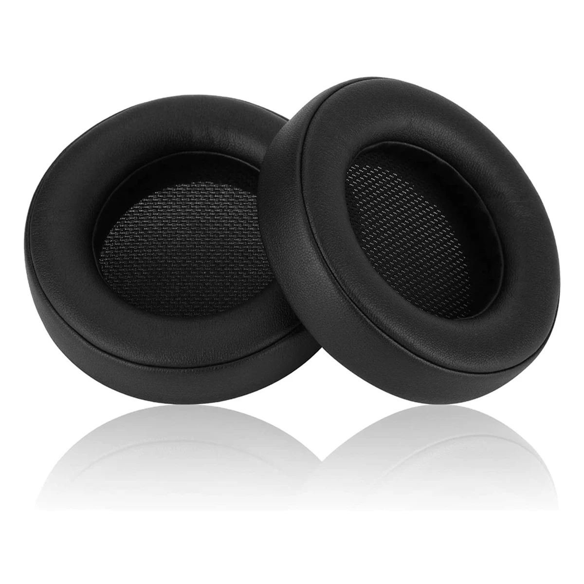 Сменные амбушюры, наволочки из Протеиновой кожи для игровой беспроводной гарнитуры Corsair Virtual RGB SE, только черные