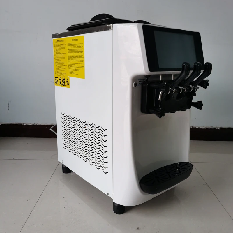 Машина для мороженого, десертная машина для фруктового мороженого, замороженный десерт, 2100 Вт