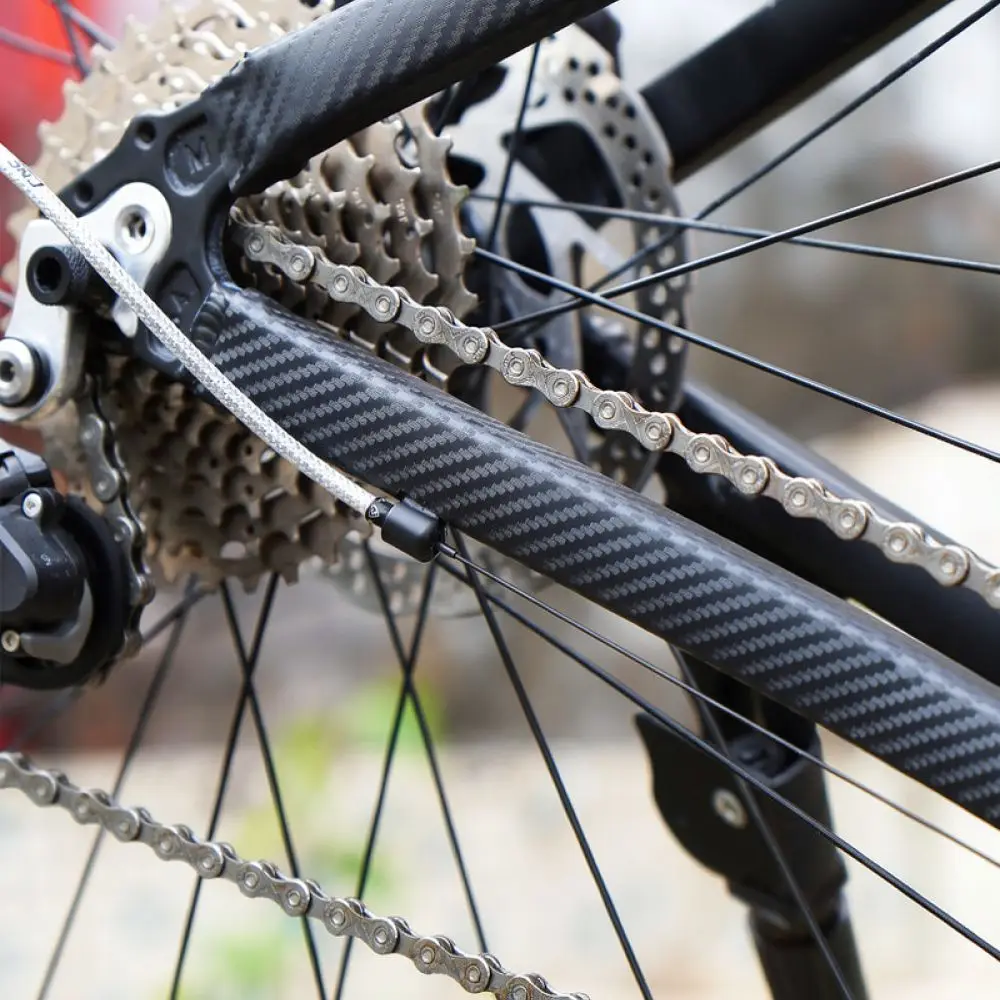 For For Chooee Cycling Frame Guard Sticker PVC Carbon Pattern Protection Film Road MTB Bicycle Scratch Resistant Wrap