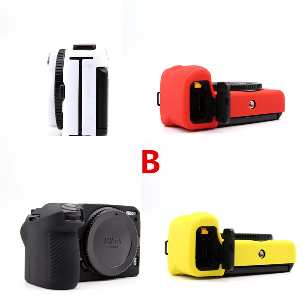 Z30 Rubber Silicon Case Body Cover Protector Frame Skin for Nikon Z 30 z30 Mirrorless Camera